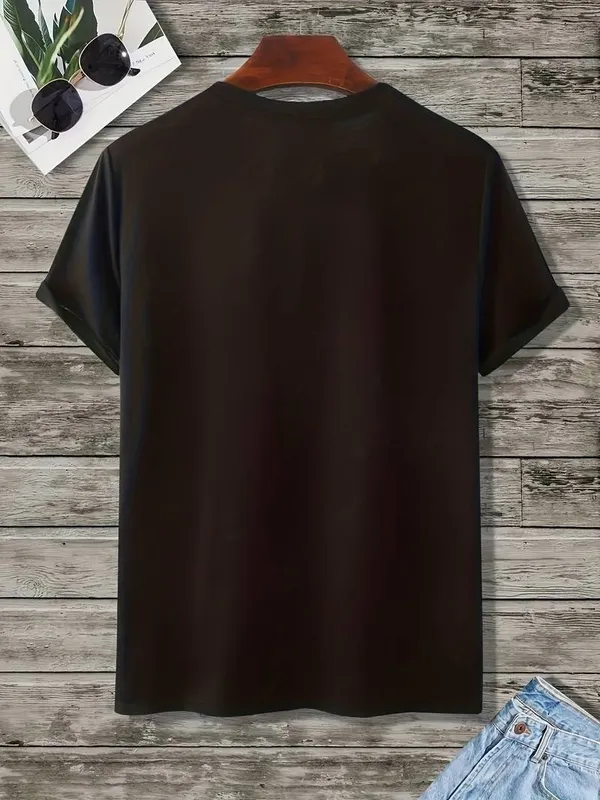 Pack_Of_2_Black_&_White_Polyester_Graphic_Print_T-Shirt_For_Men