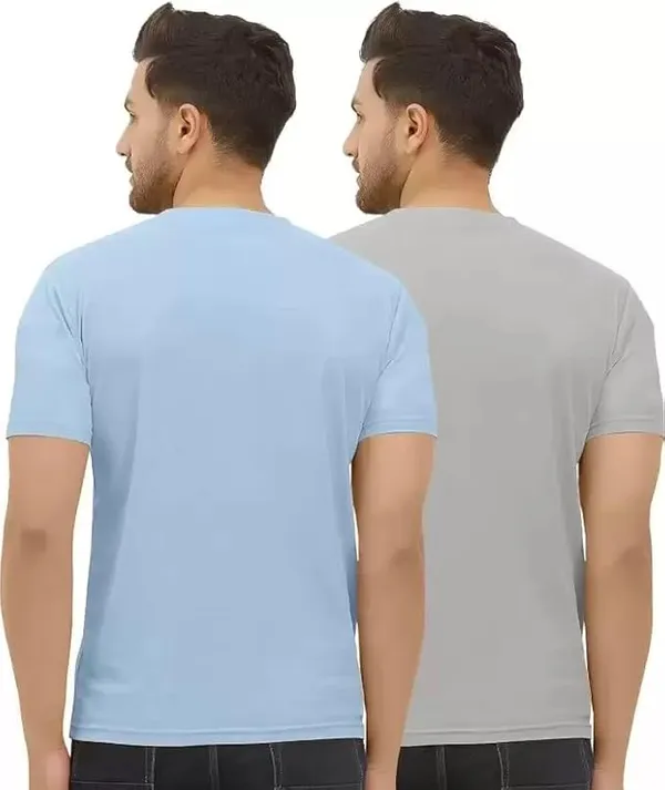 Pack_Of_2_Sky_Blue_&_Grey_Polyester_Graphic_Print_T-Shirt_For_Men