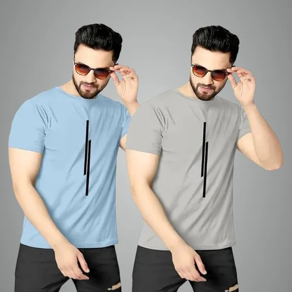 Pack_Of_2_Sky_Blue_&_Grey_Polyester_Graphic_Print_T-Shirt_For_Men