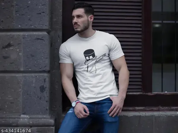 Pack_Of_2_Black_&_White_T-Shirt_Good_Premium_Quality_Polyester_Printed_T-Shirt_For_Men