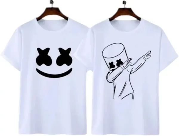 Pack_Of_2_White_Polyester_Graphic_Print_T-Shirt_For_Men