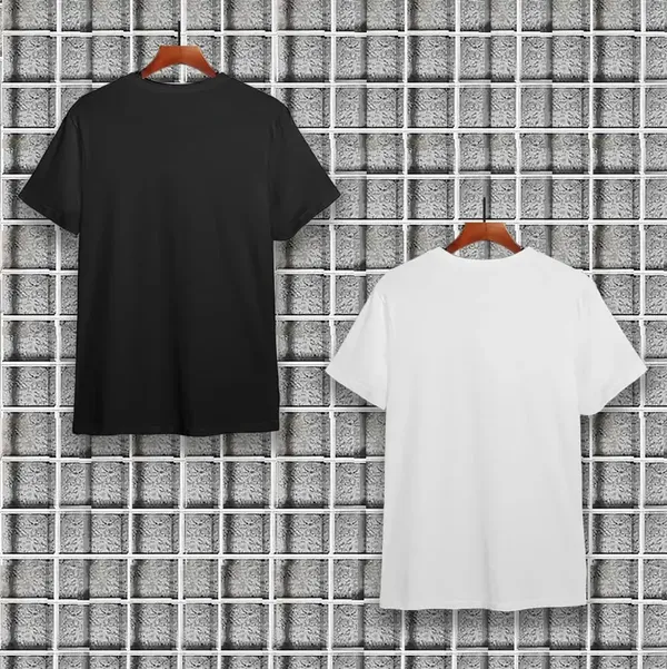 Pack_Of_2_Black_&_White_Polyester_Graphic_Print_T-Shirt_For_Men