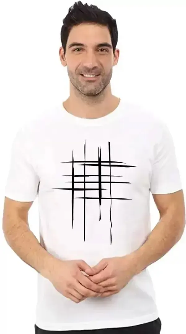 Pack_Of_2_Black_&_White_Polyester_Graphic_Print_T-Shirt_For_Men