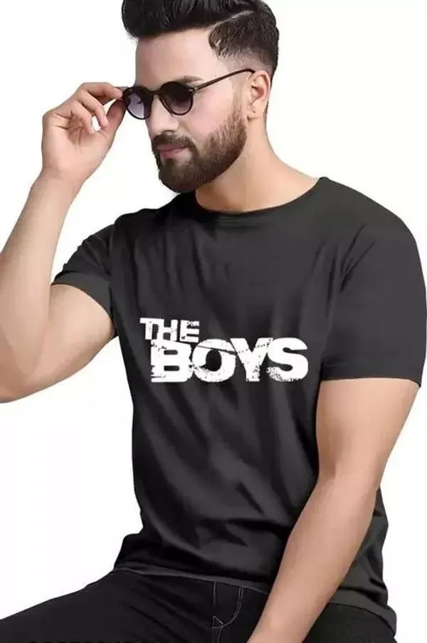 Pack_Of_2_Black_&_White_Polyester_Printed_T-Shirt_For_Men
