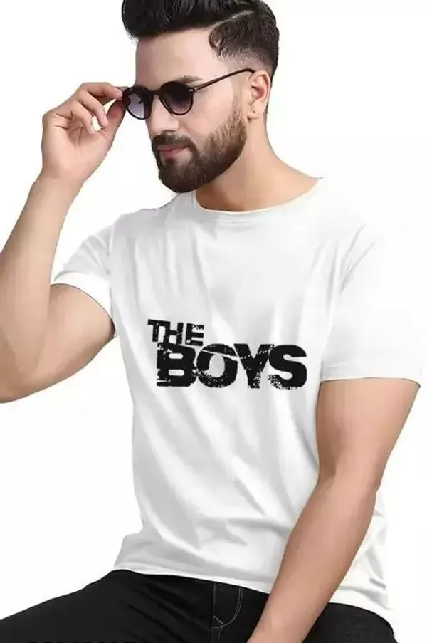 Pack_Of_2_Black_&_White_Polyester_Printed_T-Shirt_For_Men