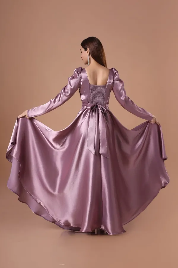 Rose_Pink_Zimmichu_Satin_Touch_Long_One_Piece_For_Women