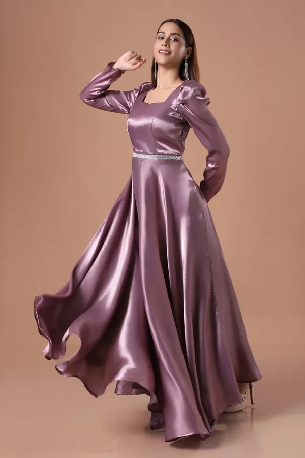 Rose_Pink_Zimmichu_Satin_Touch_Long_One_Piece_For_Women