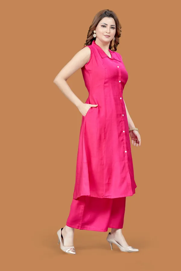 Pink_Wetican_Plain_Co-Ord_Set_For_Women