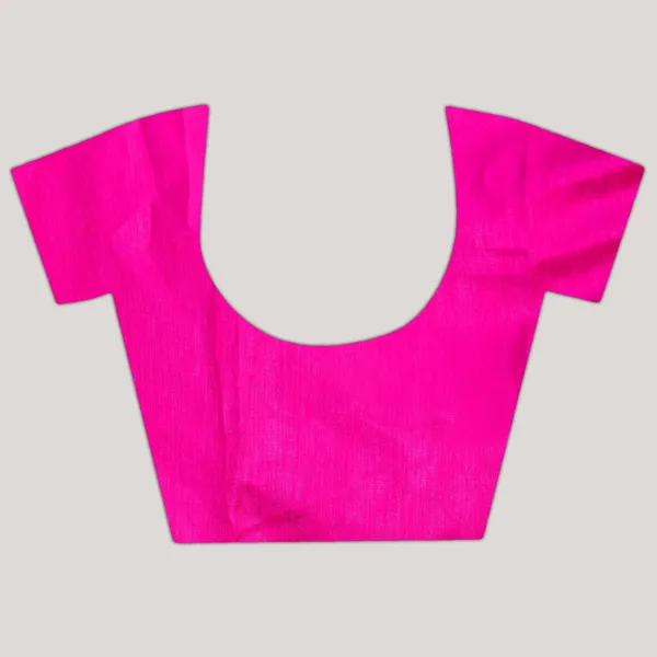 Liril_Chiffon_Plain_Saree_For_Women_With_Blouse