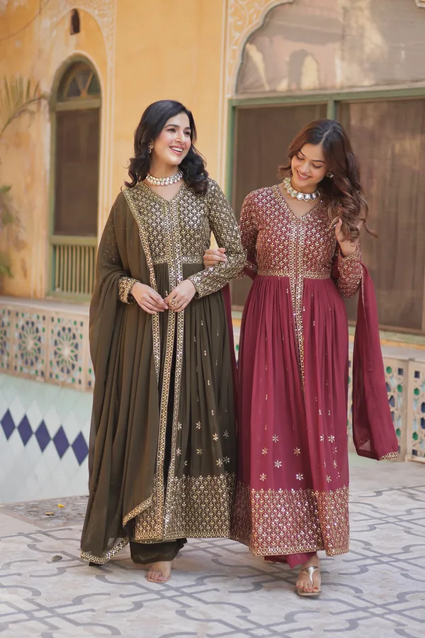KURTI_WITH_PANT_&_DUPATTA_SET