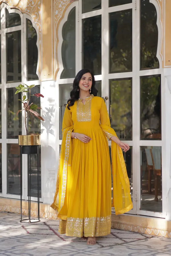 Yellow_Faux_Blooming_with_Embroidery_Zari_Gown_Push_Premium_For_Women