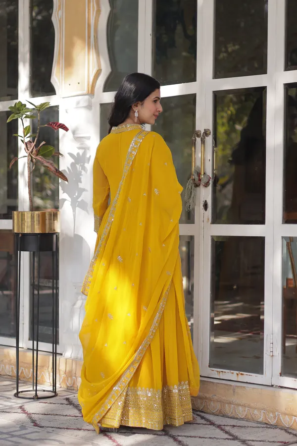 Yellow_Faux_Blooming_with_Embroidery_Zari_Gown_Push_Premium_For_Women