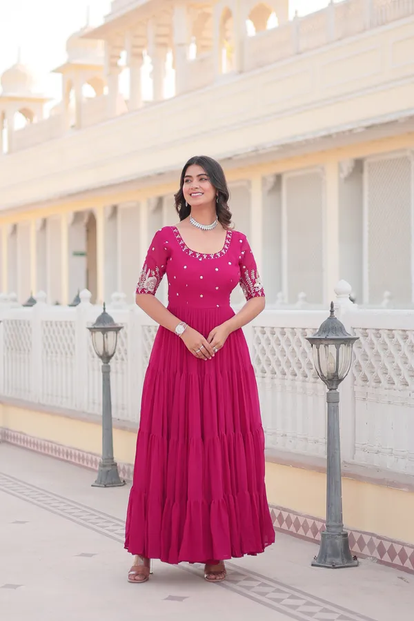 Pink_Designer_Gown__Zari_Embroidery_Push_Premium_For_Women