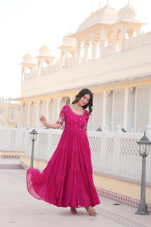 Pink_Designer_Gown__Zari_Embroidery_Push_Premium_For_Women