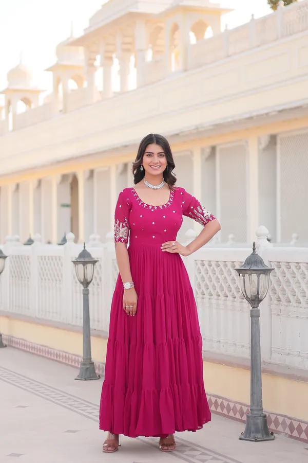 Pink_Designer_Gown__Zari_Embroidery_Push_Premium_For_Women