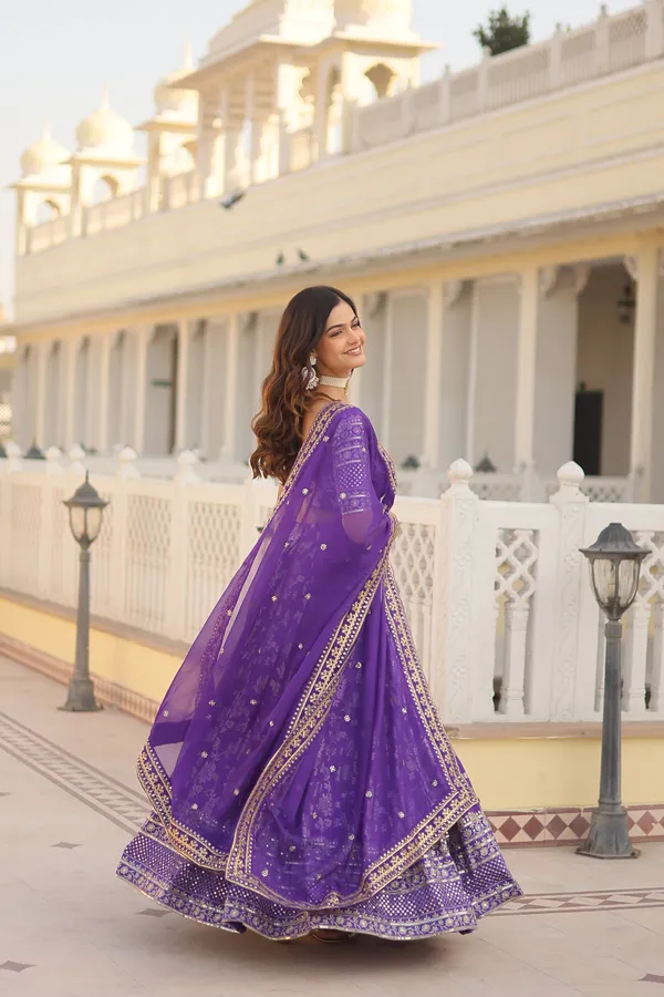 Purple_Designer_Dyeable_Pure_Viscose_Jacquard_Fabric_Lehenga_Choli_&_Dupatta_Set_For_Women