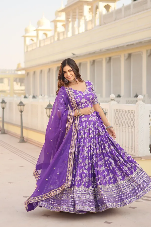Purple_Designer_Dyeable_Pure_Viscose_Jacquard_Fabric_Lehenga_Choli_&_Dupatta_Set_For_Women
