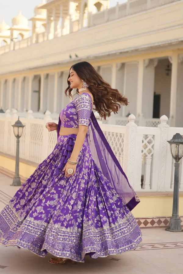 Purple_Designer_Dyeable_Pure_Viscose_Jacquard_Fabric_Lehenga_Choli_&_Dupatta_Set_For_Women