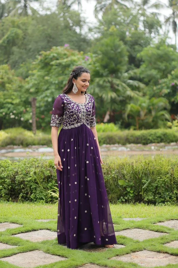 Purple_Faux_Blooming_with_Embroidery_Zari__Gowns_For_Women