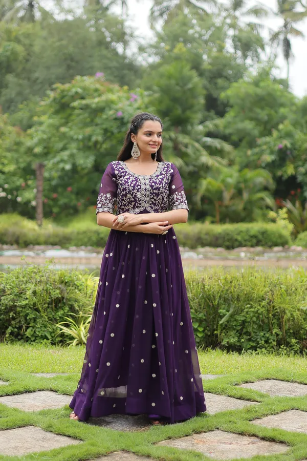 Purple_Faux_Blooming_with_Embroidery_Zari__Gowns_For_Women