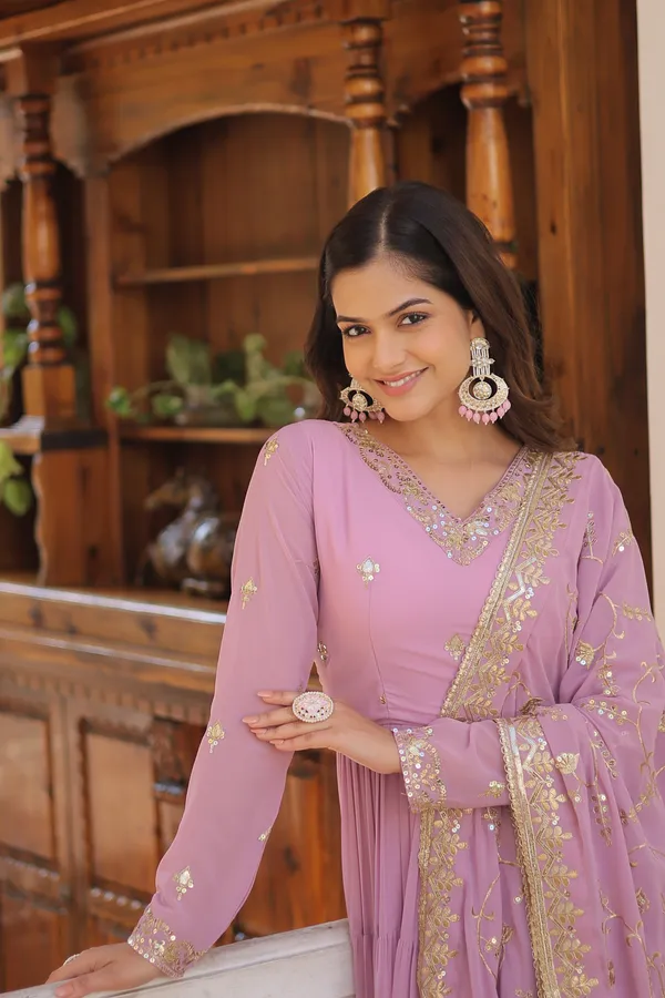 Purple_Gown_With_Dupatta_Set_Push_Premium_For_Women