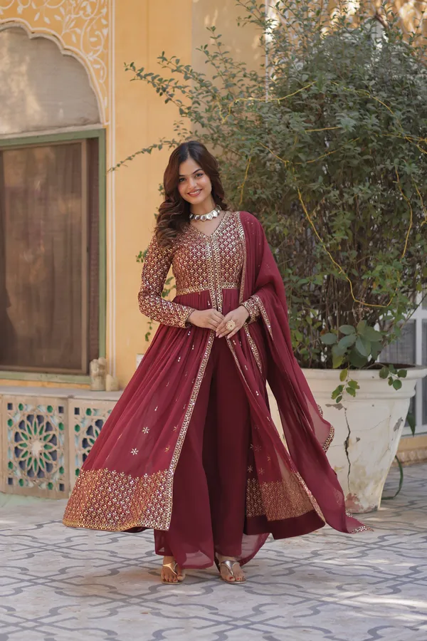 KURTI_WITH_PANT_&_DUPATTA_SET