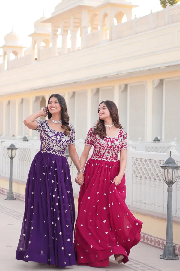Purple_Premium_Readymade_Designer_Gown_Collections_For_Women