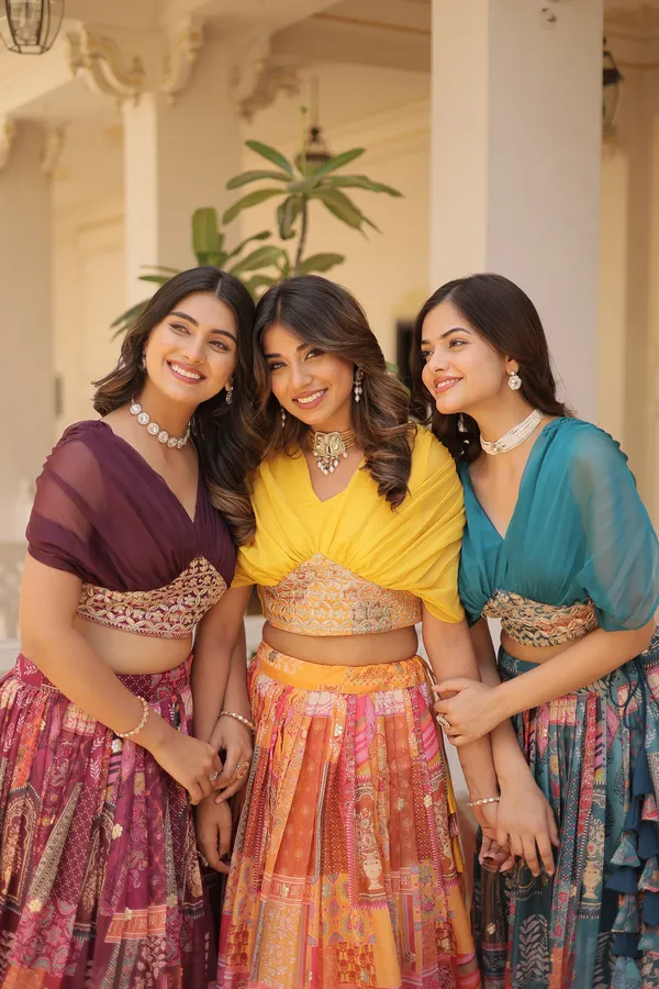 Wine_Russian_Silk_Embroidered_Lehenga_Choli_For_Women