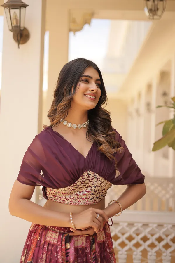 Wine_Russian_Silk_Embroidered_Lehenga_Choli_For_Women