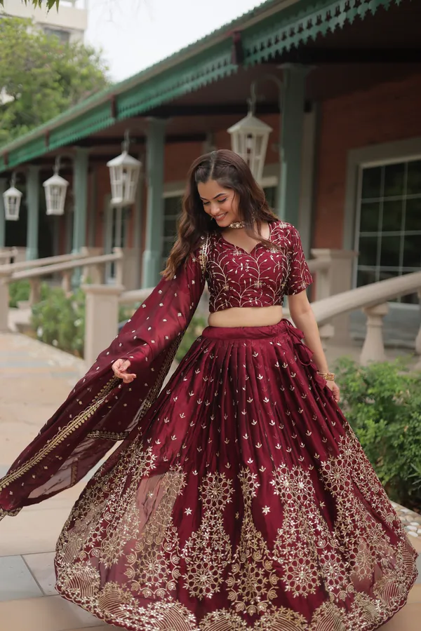 Rangoli_Silk_With_Sequins_And_thread_Embroidered_work_Lehenga_Choli_with_Dupatta_For_Women