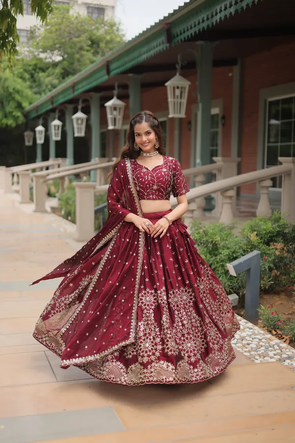Rangoli_Silk_With_Sequins_And_thread_Embroidered_work_Lehenga_Choli_with_Dupatta_For_Women