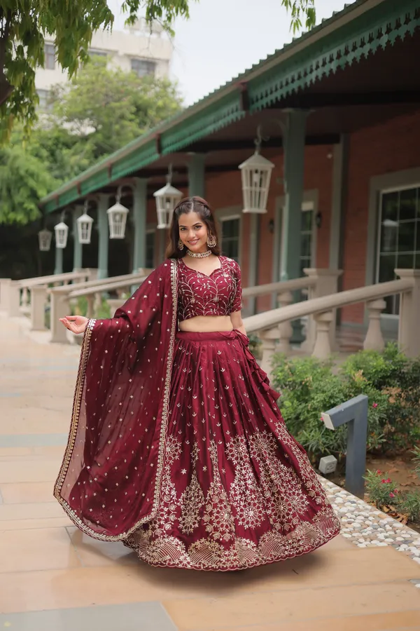 Rangoli_Silk_With_Sequins_And_thread_Embroidered_work_Lehenga_Choli_with_Dupatta_For_Women
