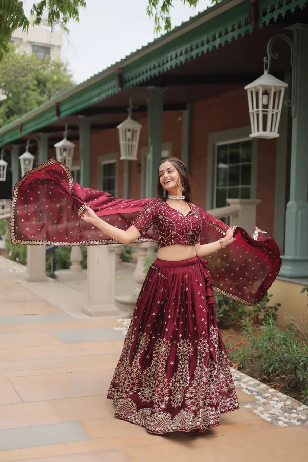 Rangoli_Silk_With_Sequins_And_thread_Embroidered_work_Lehenga_Choli_with_Dupatta_For_Women