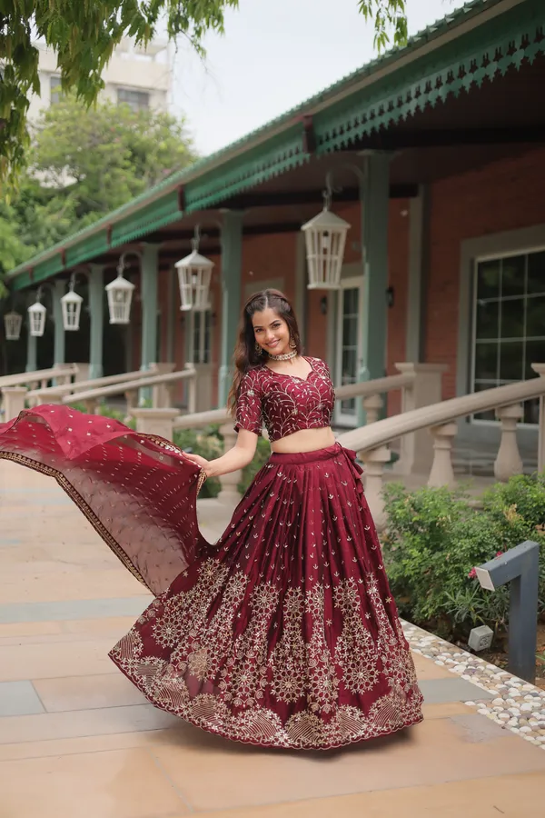 Rangoli_Silk_With_Sequins_And_thread_Embroidered_work_Lehenga_Choli_with_Dupatta_For_Women