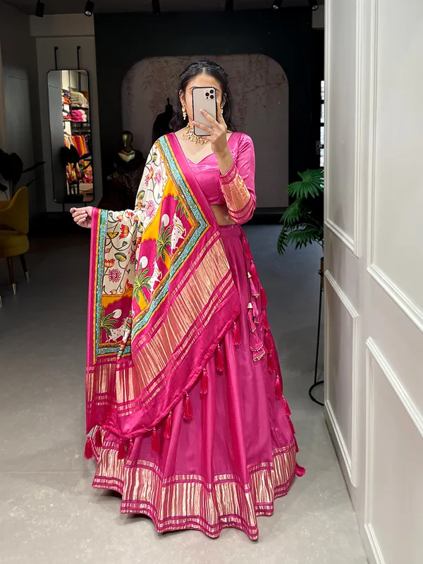 Pink_Embrace_Style_Gaji__Lehenga_Ethnic_Wear_Push_Premium_For_Women