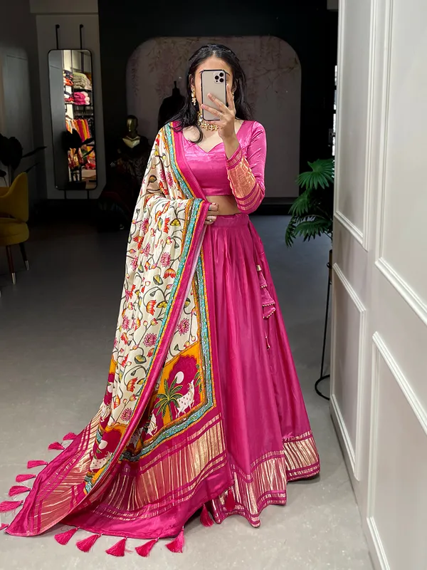 Pink_Embrace_Style_Gaji__Lehenga_Ethnic_Wear_Push_Premium_For_Women