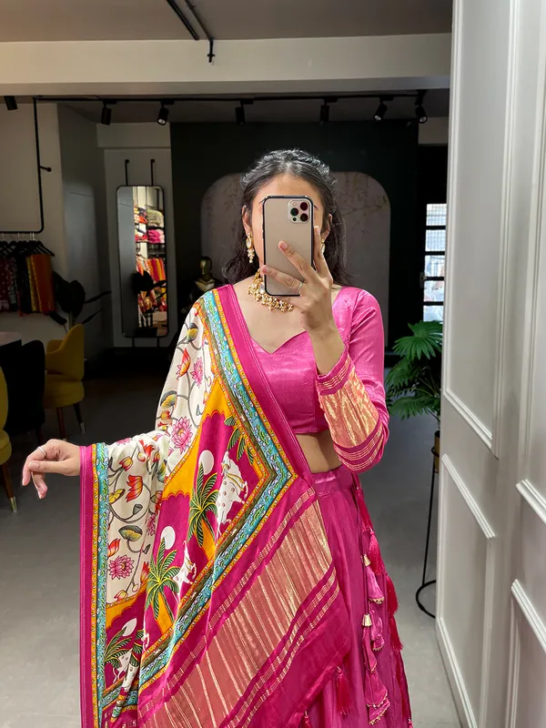 Pink_Embrace_Style_Gaji__Lehenga_Ethnic_Wear_Push_Premium_For_Women