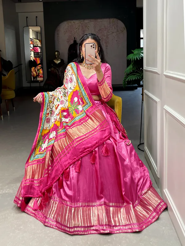 Pink_Embrace_Style_Gaji__Lehenga_Ethnic_Wear_Push_Premium_For_Women