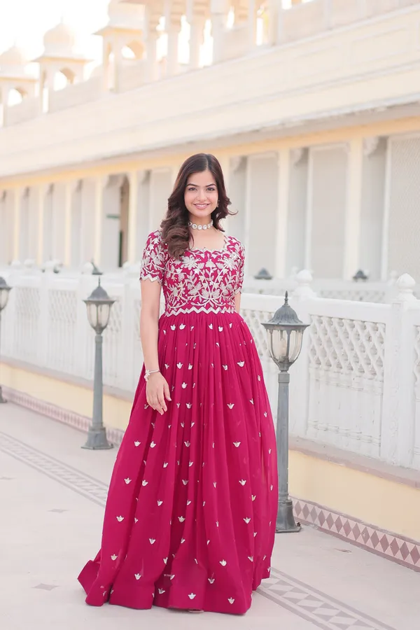 Pink_Premium_Readymade_Designer_Gown_Collections_For_Women