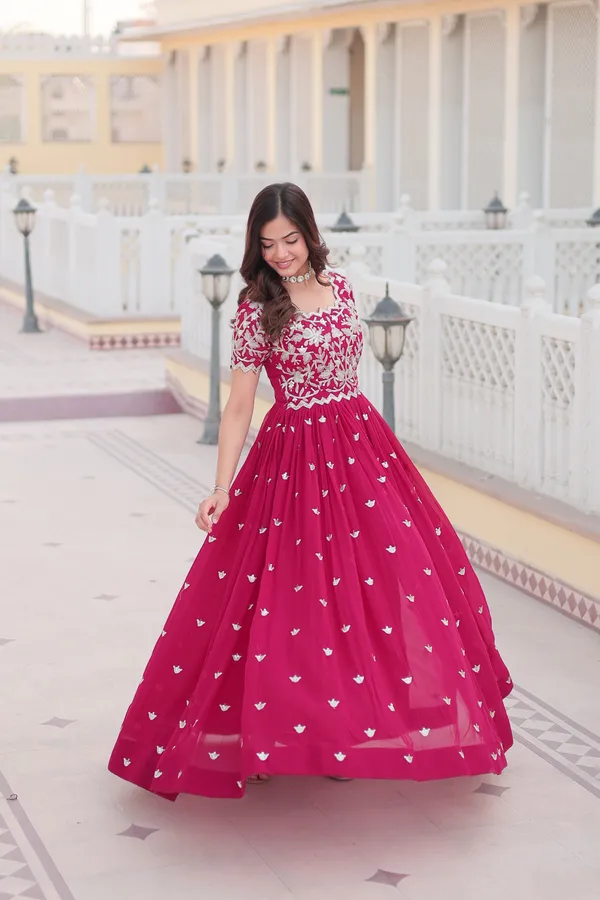 Pink_Premium_Readymade_Designer_Gown_Collections_For_Women