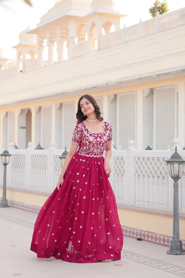 Pink_Premium_Readymade_Designer_Gown_Collections_For_Women