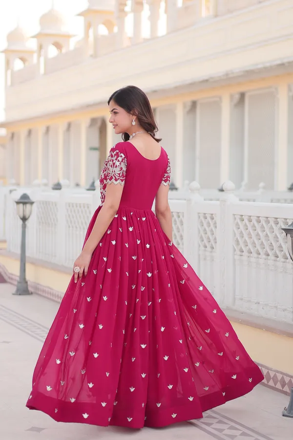 Pink_Premium_Readymade_Designer_Gown_Collections_For_Women