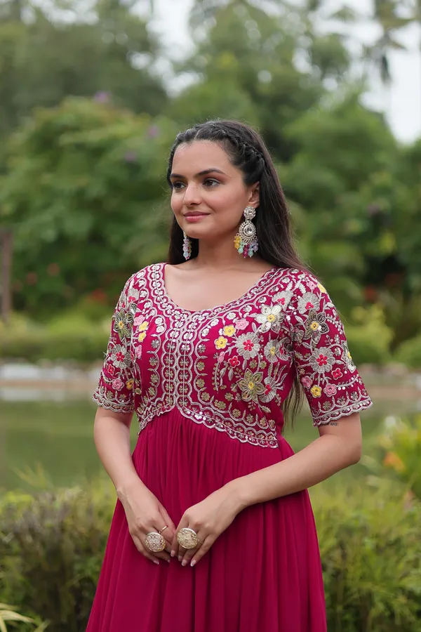 Pink_Designer_Gown__Zari_Embroidery_For_Women