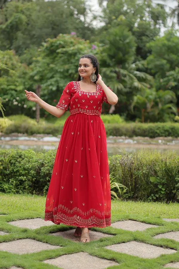 Red_Designer_Gown__Zari_Embroidery_Push_Premium_For_Women