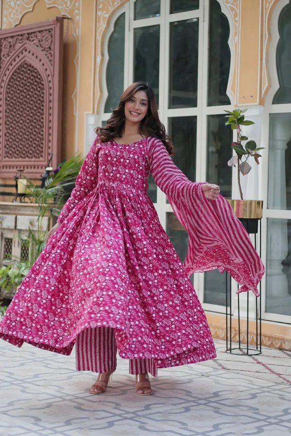 KURTI_WITH_PANT_&_DUPATTA_SET