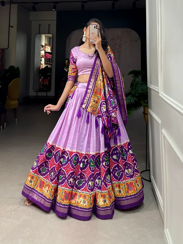 Step_into_the_world_of_sheer_Tussar_Silk_with_Patola_Print_magic_with_these_stunning_lehenga