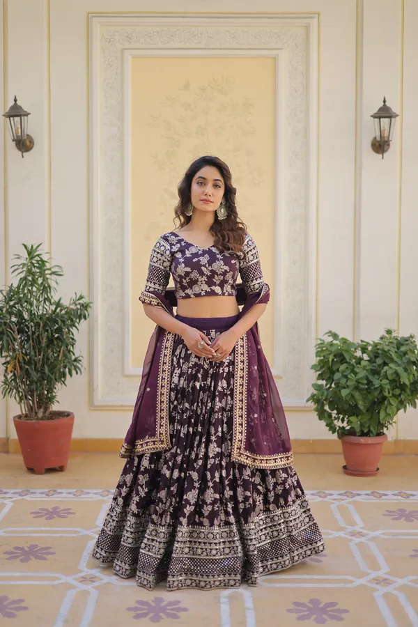 Wine_Designer_Dyeable_Pure_Viscose_Jacquard_Fabric_Lehenga_Choli_&_Dupatta_Set_For_Women
