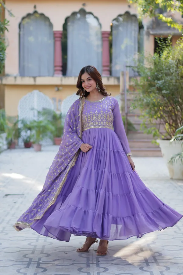 Purple_Embroidery_Faux_Design_Anarkali_Kurta_With_Dupatta_Set_Georgette_Fabric_Push_premium_For_Women