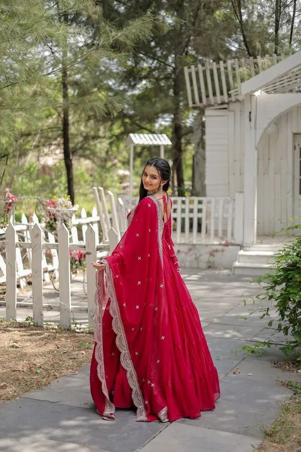 Pink_Desirable_Fully_Flaired_Gown_Georgette_And_Designer_Embroidered_Dupatta_For_Women