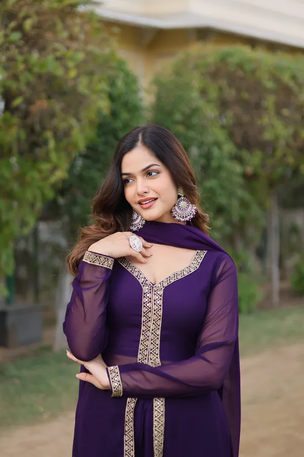 Wine_Readymade_Alia_Cut_Gown_With_Dupatta_Push_Premium_For_Women